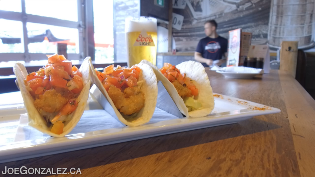 Mick & Angelo's Kitchen + Bar Tijuana Shrimp Tacos