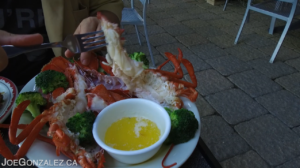 Happy Jack's Restaurant Fort Erie Ontario Lobster Steamed with Butter